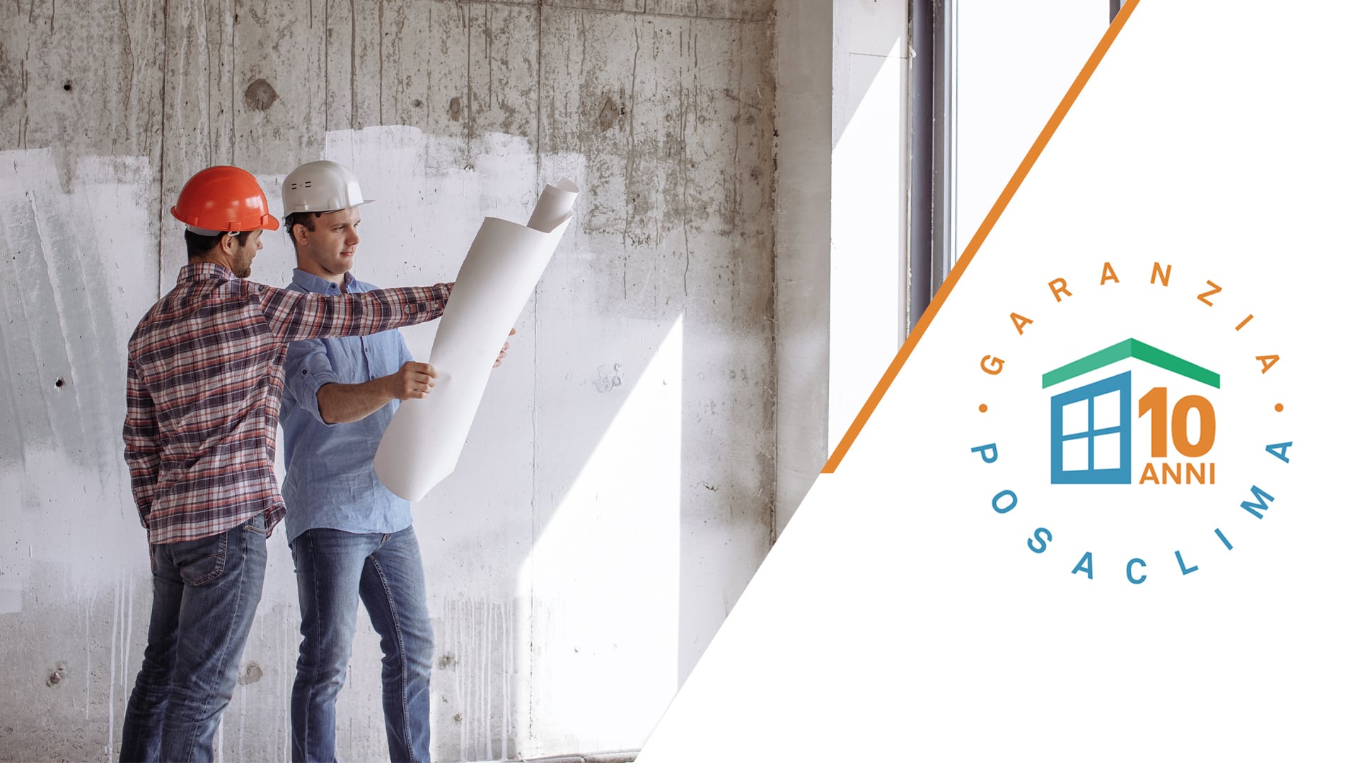 garanzia-10-anni-homepage operai che progettano infissi in pvc roma